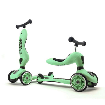 Scoot and Ride Monopattino e Triciclo 2 in 1 - Highwaykick1 Kiwi