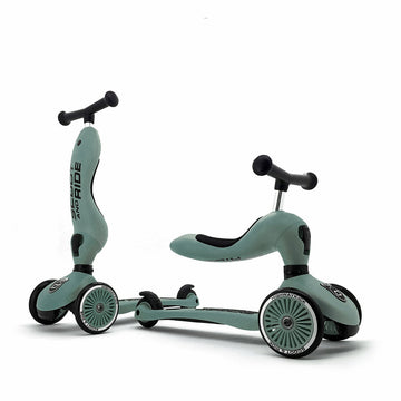 Scoot and Ride Monopattino e Triciclo 2 in 1 - Highwaykick1 Forest