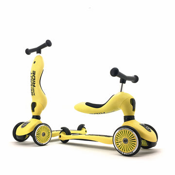 Scoot and Ride Monopattino e Triciclo 2 in 1 - Highwaykick1 Lemon