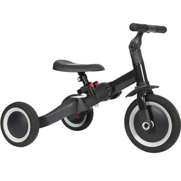 Triciclo e bicicletta 4 in 1,  Black Vintage - Kaya Balance