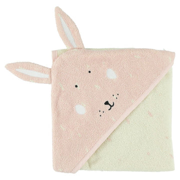 Asciugamano per neonata con cappuccio - mrs. Rabbit
